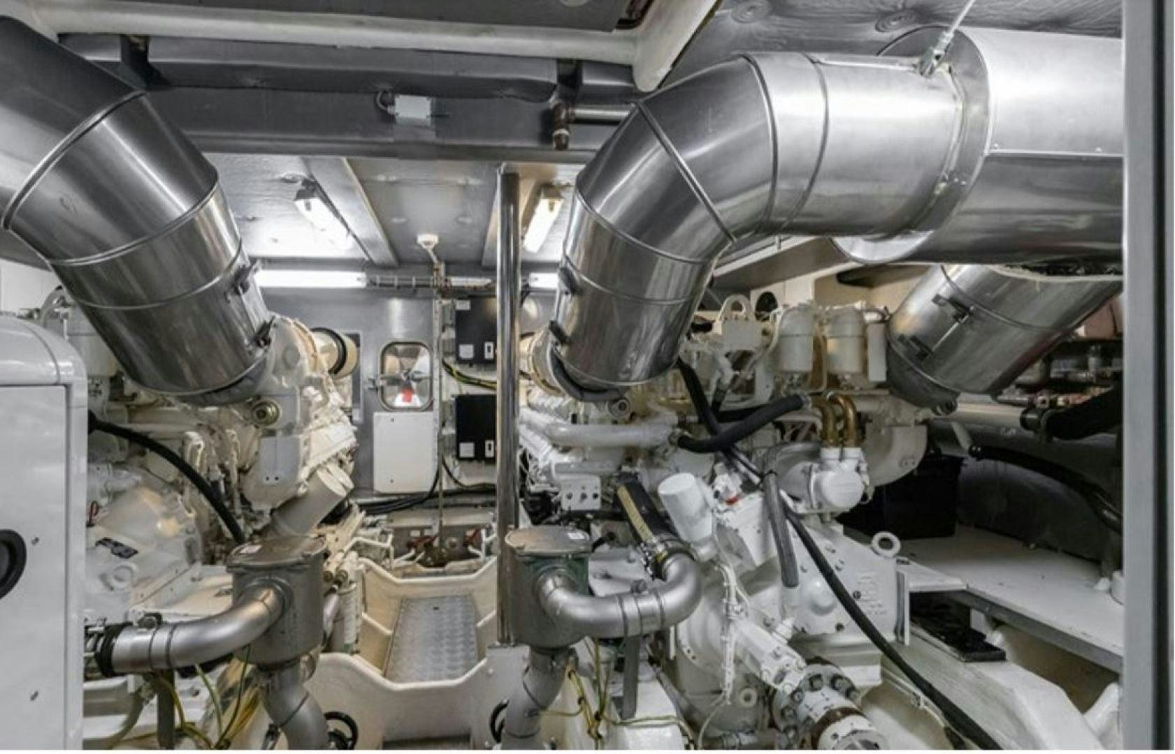 a close-up of a machine aboard PASSION V Yacht for Sale