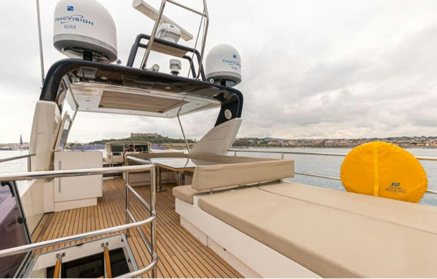 a boat on the water aboard PASSION V Yacht for Sale