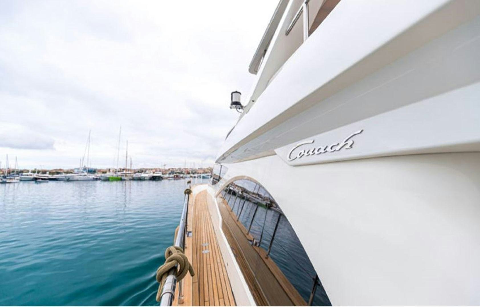a boat on the water aboard PASSION V Yacht for Sale