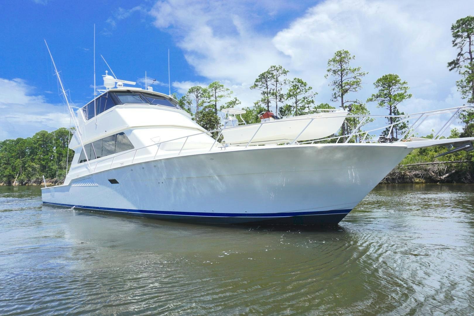 a boat on the water aboard CROWN ROYAL Yacht for Sale
