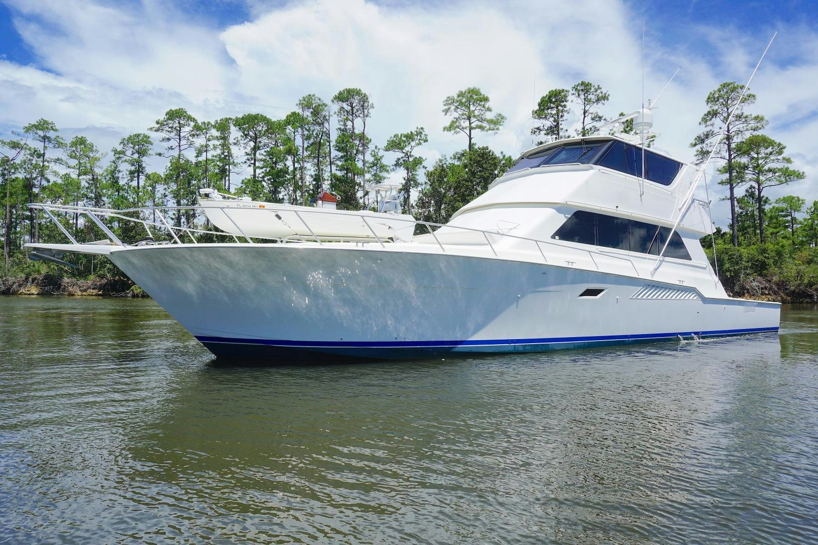 a boat on the water aboard CROWN ROYAL Yacht for Sale