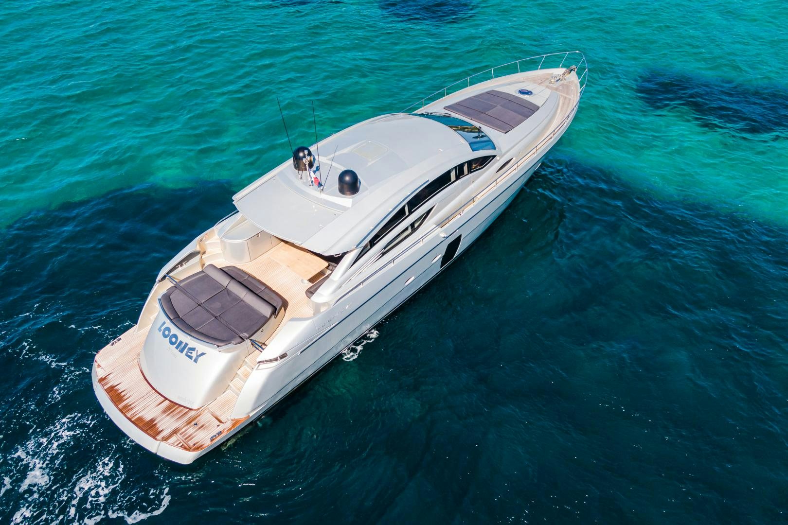 a boat in the water aboard LOONEY Yacht for Sale