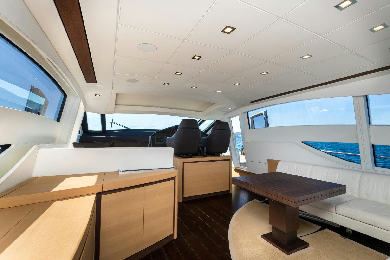inside of a boat aboard LOONEY Yacht for Sale