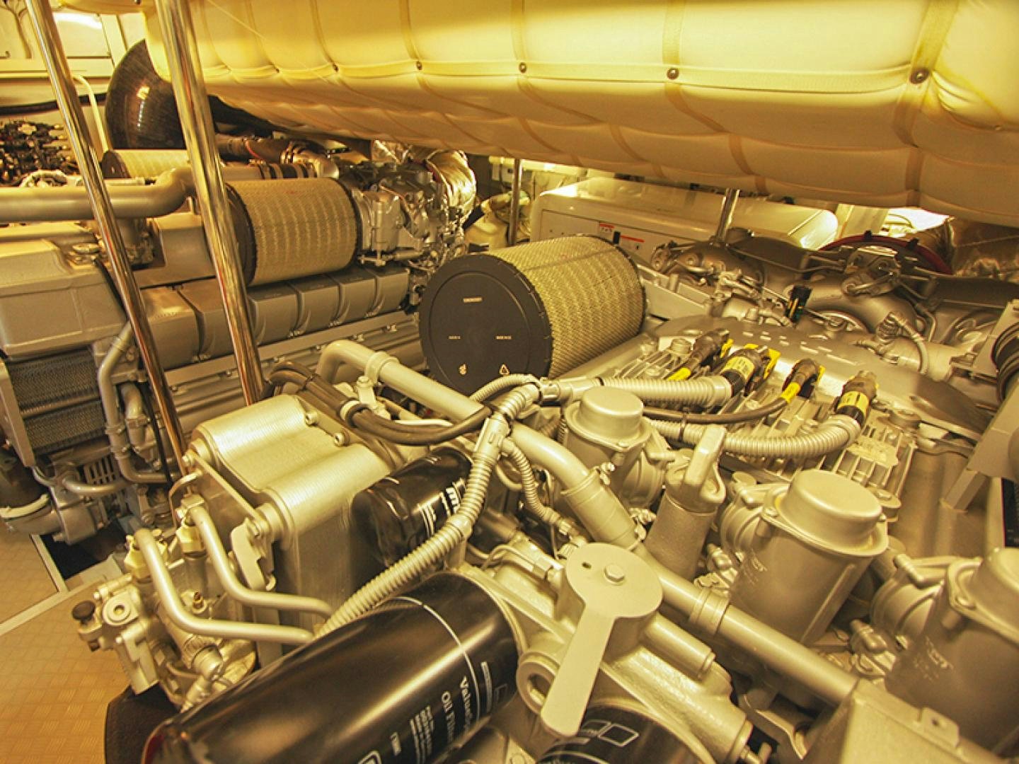 a room full of equipment aboard TOYZ4BOYZ Yacht for Sale