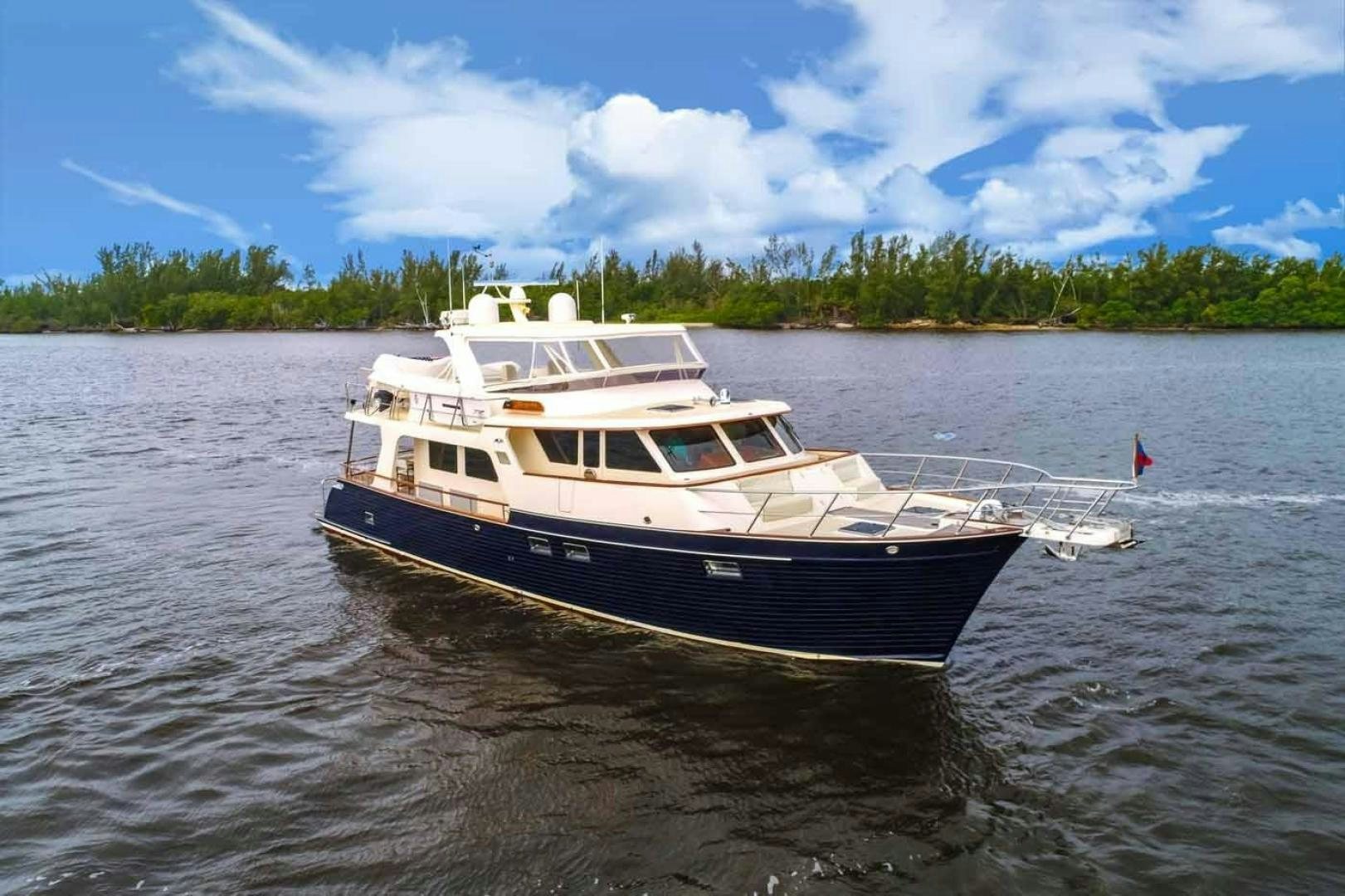 a boat on the water aboard MEGUSTA Yacht for Sale