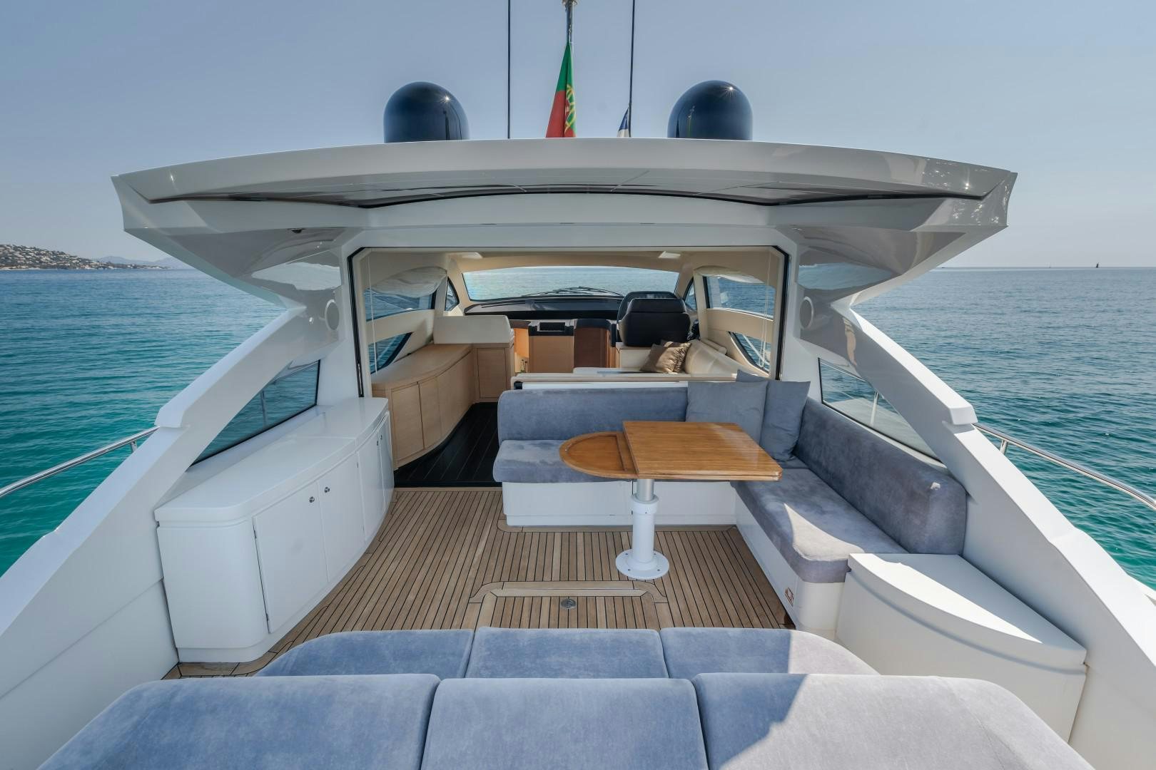 a boat on the water aboard FIRST LADY Yacht for Sale