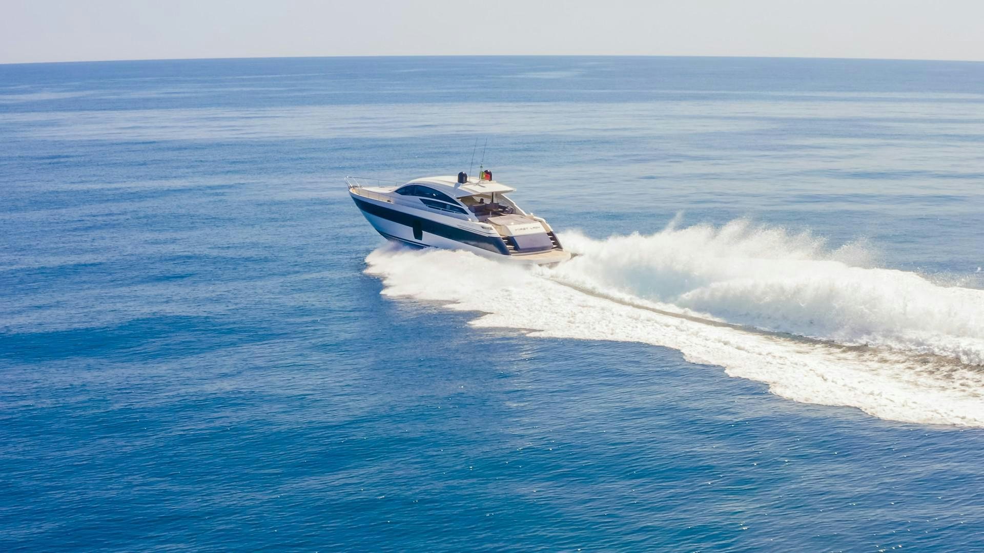 a boat on the water aboard FIRST LADY Yacht for Sale