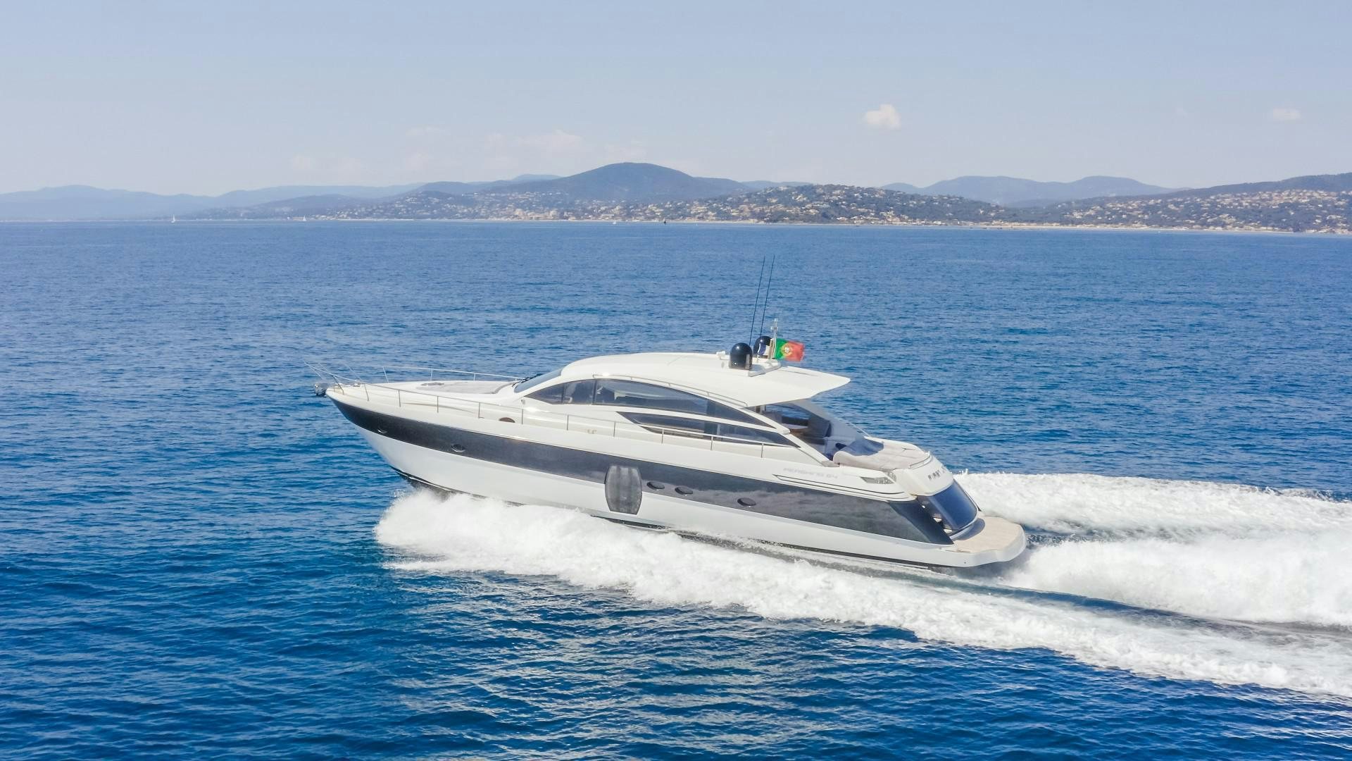a boat on the water aboard FIRST LADY Yacht for Sale