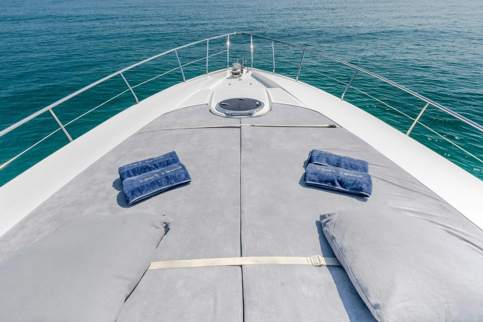 a boat on the water aboard FIRST LADY Yacht for Sale