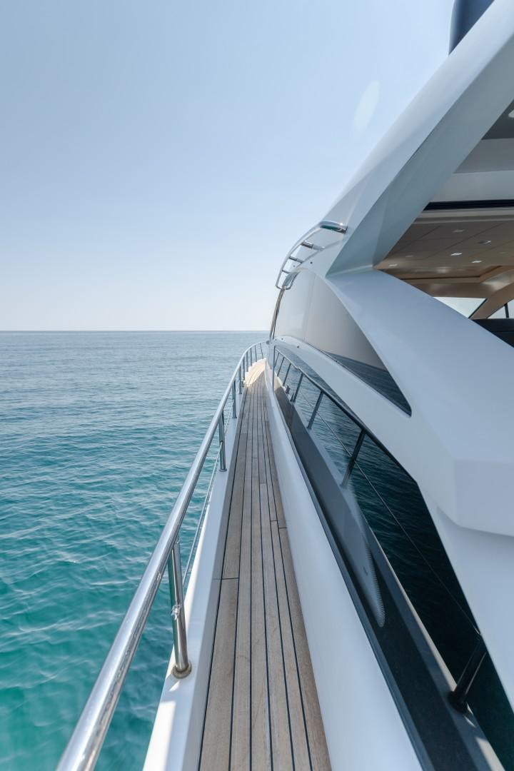 a boat on the water aboard FIRST LADY Yacht for Sale