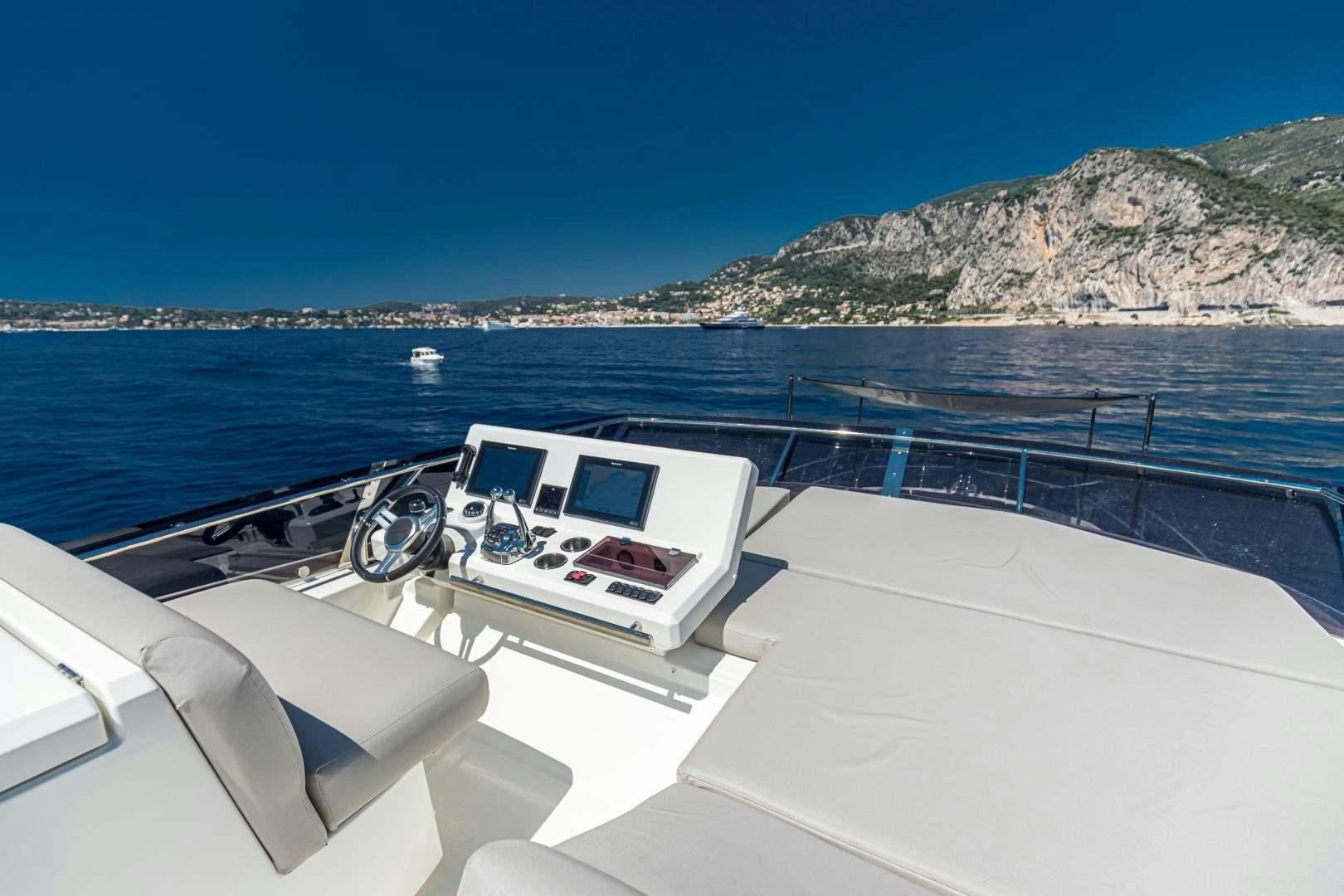 a boat on the water aboard LA HUNE 4.0 Yacht for Sale