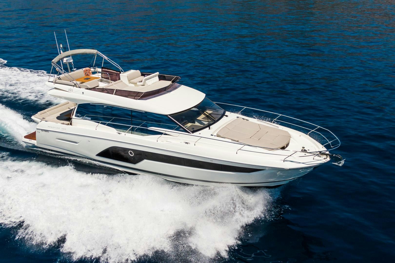 a boat on the water aboard LA HUNE 4.0 Yacht for Sale
