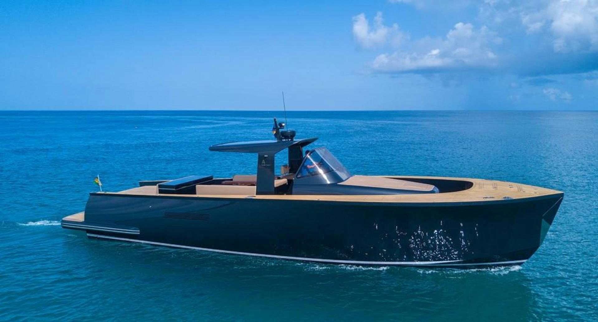 a boat in the water aboard LANGARA Yacht for Sale