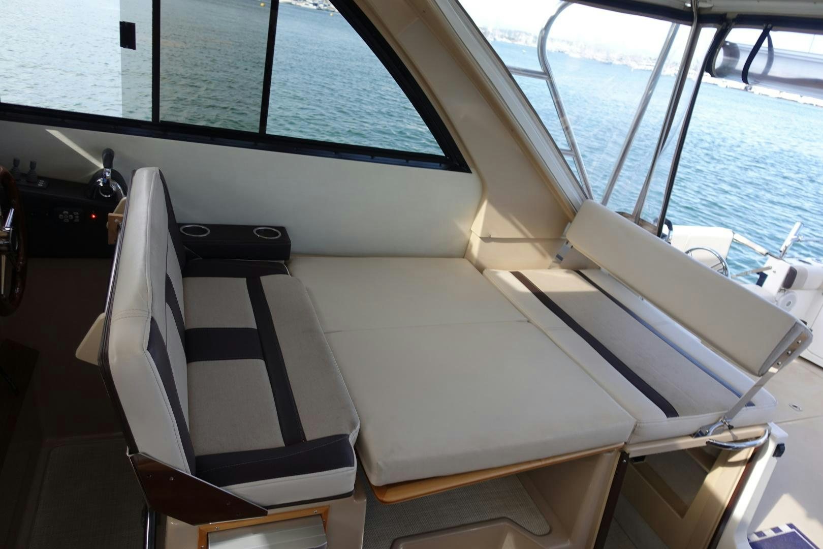 the inside of a boat aboard OHANA Yacht for Sale