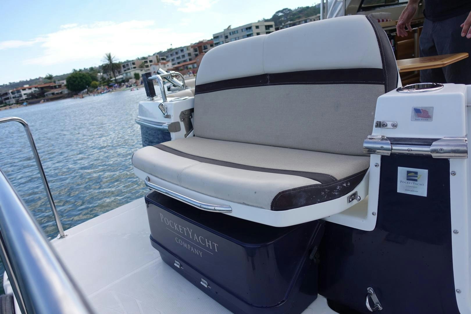 a boat on a boat aboard OHANA Yacht for Sale