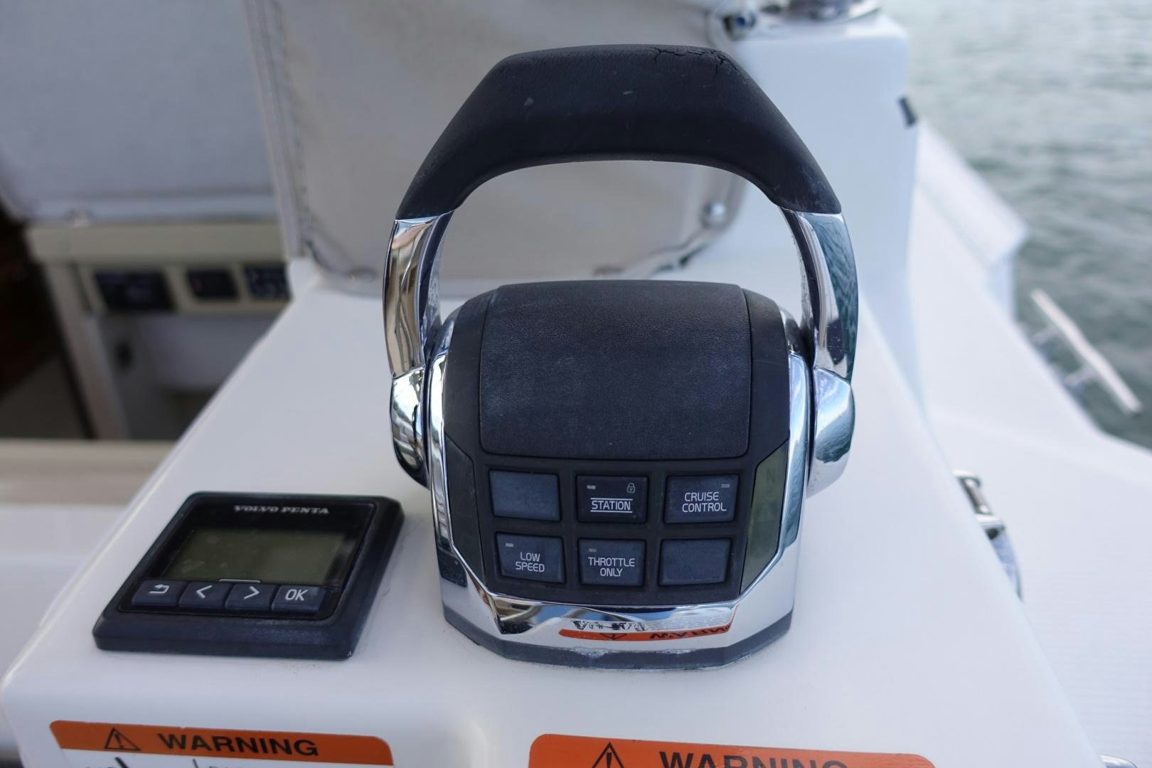 a black and silver phone aboard OHANA Yacht for Sale