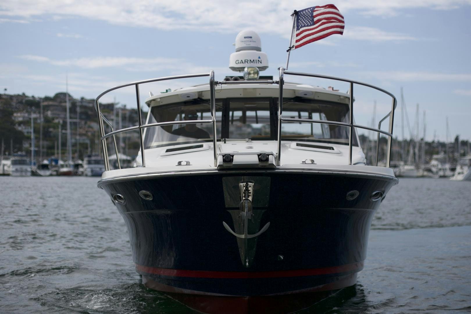 a boat on the water aboard OHANA Yacht for Sale