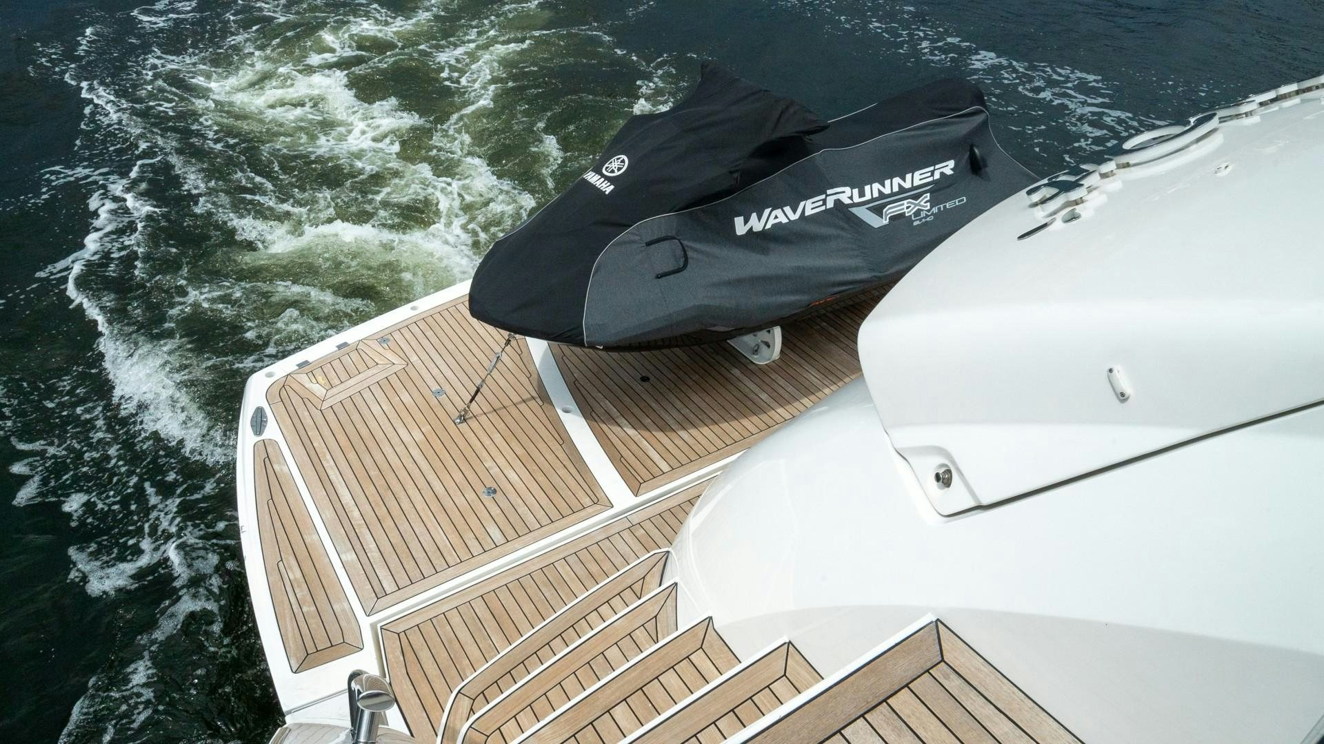 a boat on the water aboard SPLASHED OUT Yacht for Sale