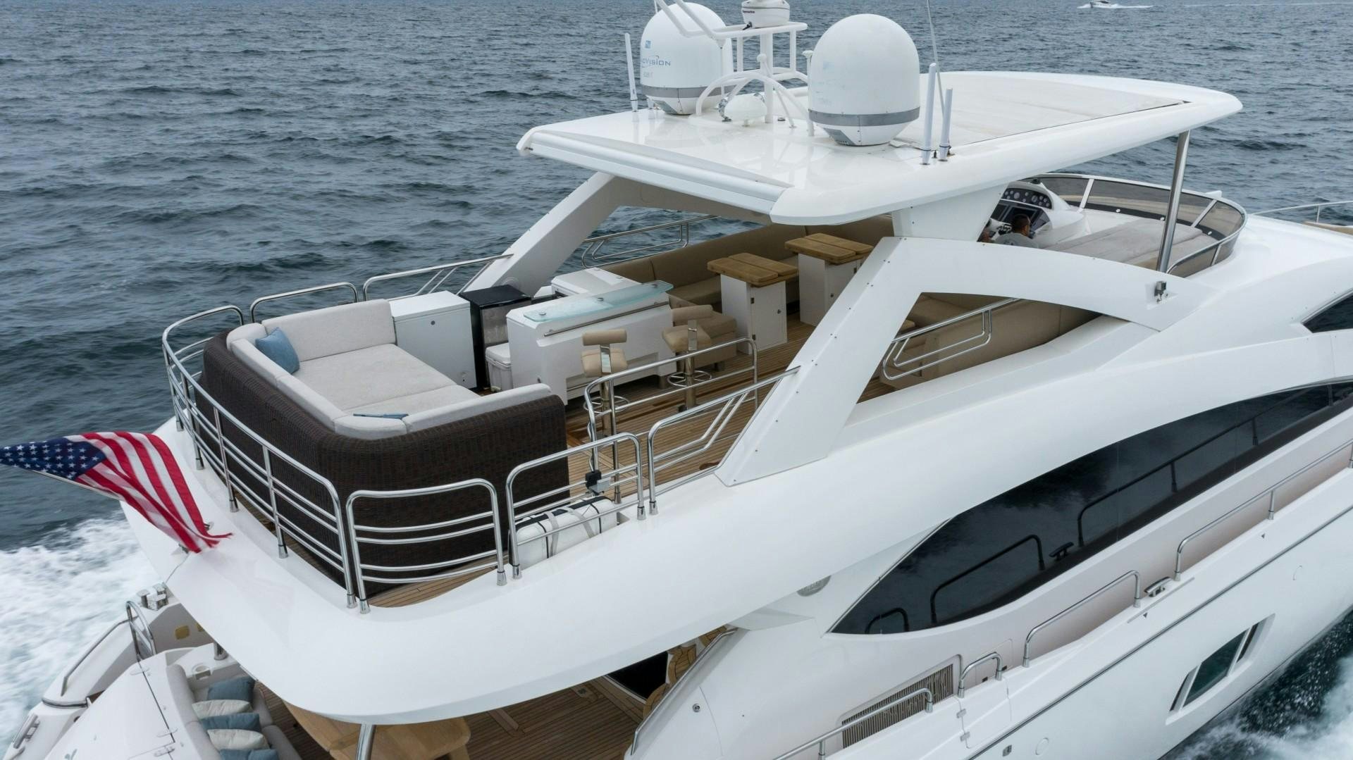 a boat on the water aboard SPLASHED OUT Yacht for Sale