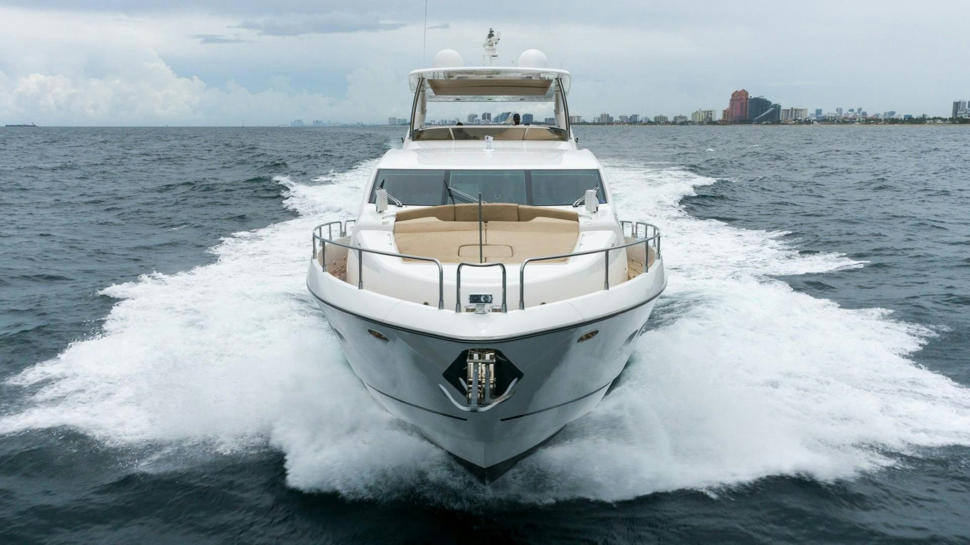 a boat on the water aboard SPLASHED OUT Yacht for Sale
