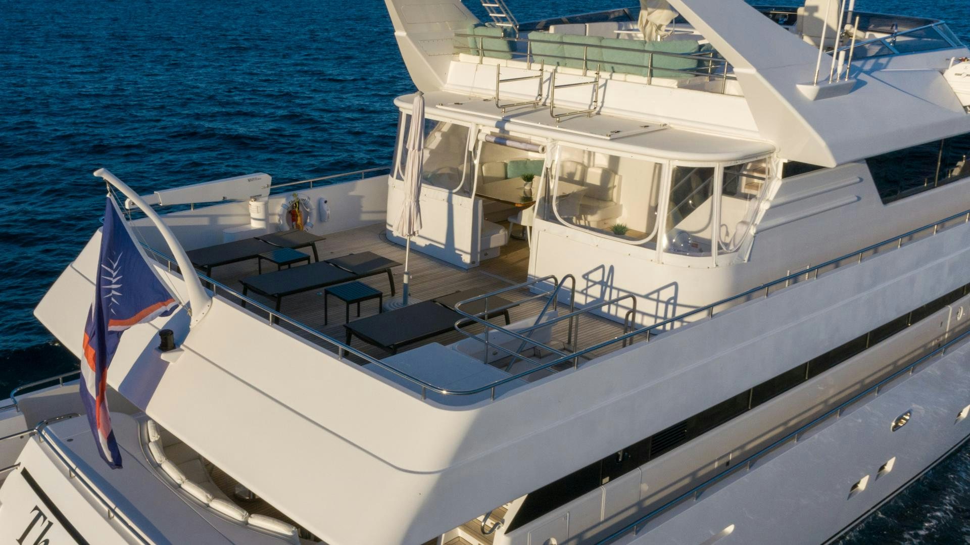 a boat on the water aboard THE PEARL Yacht for Sale