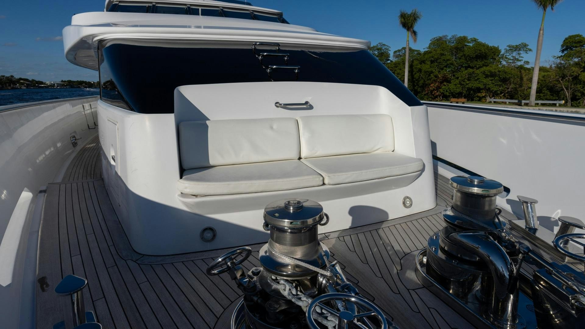 a boat on the water aboard THE PEARL Yacht for Sale