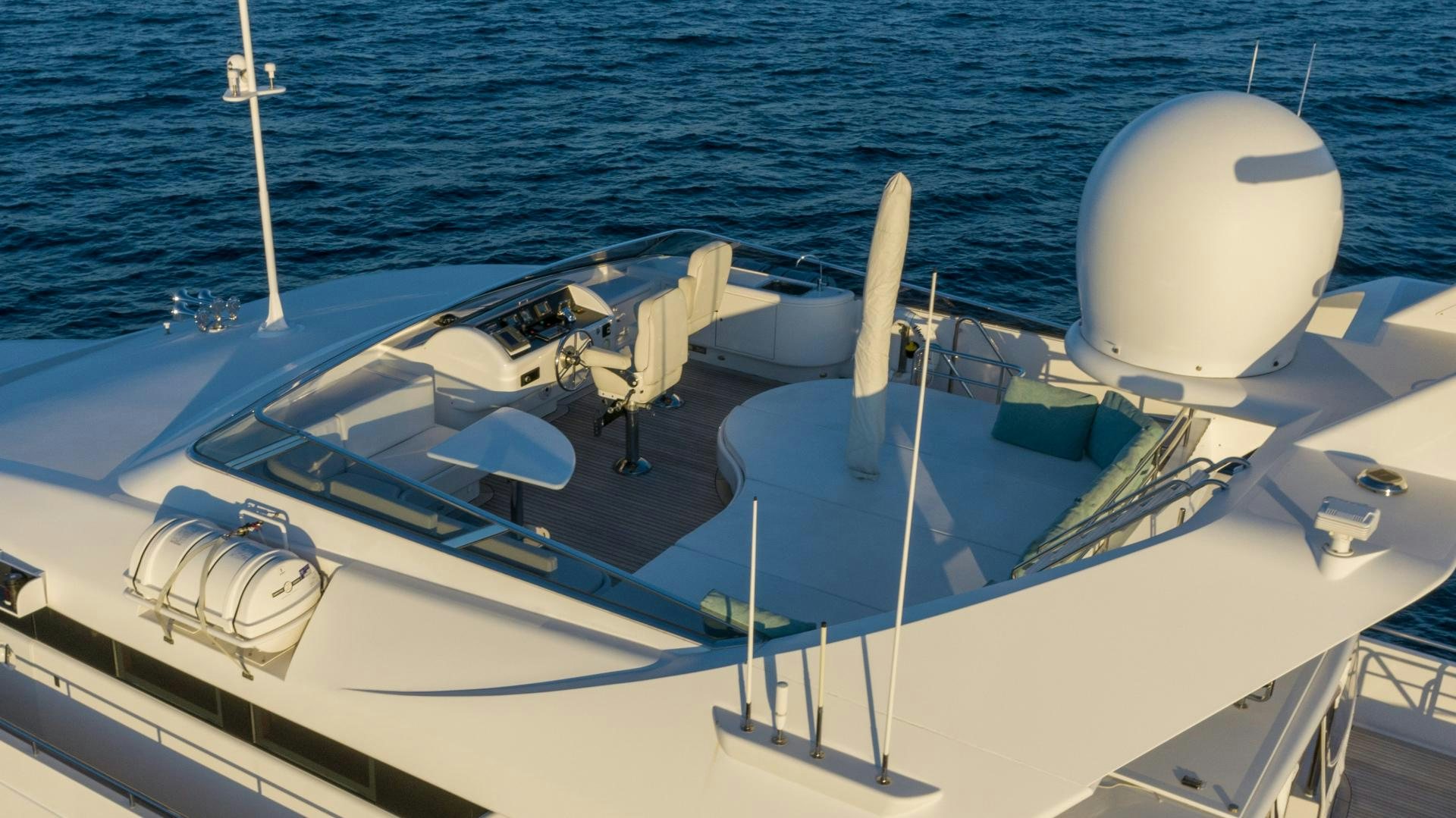 a boat on the water aboard THE PEARL Yacht for Sale