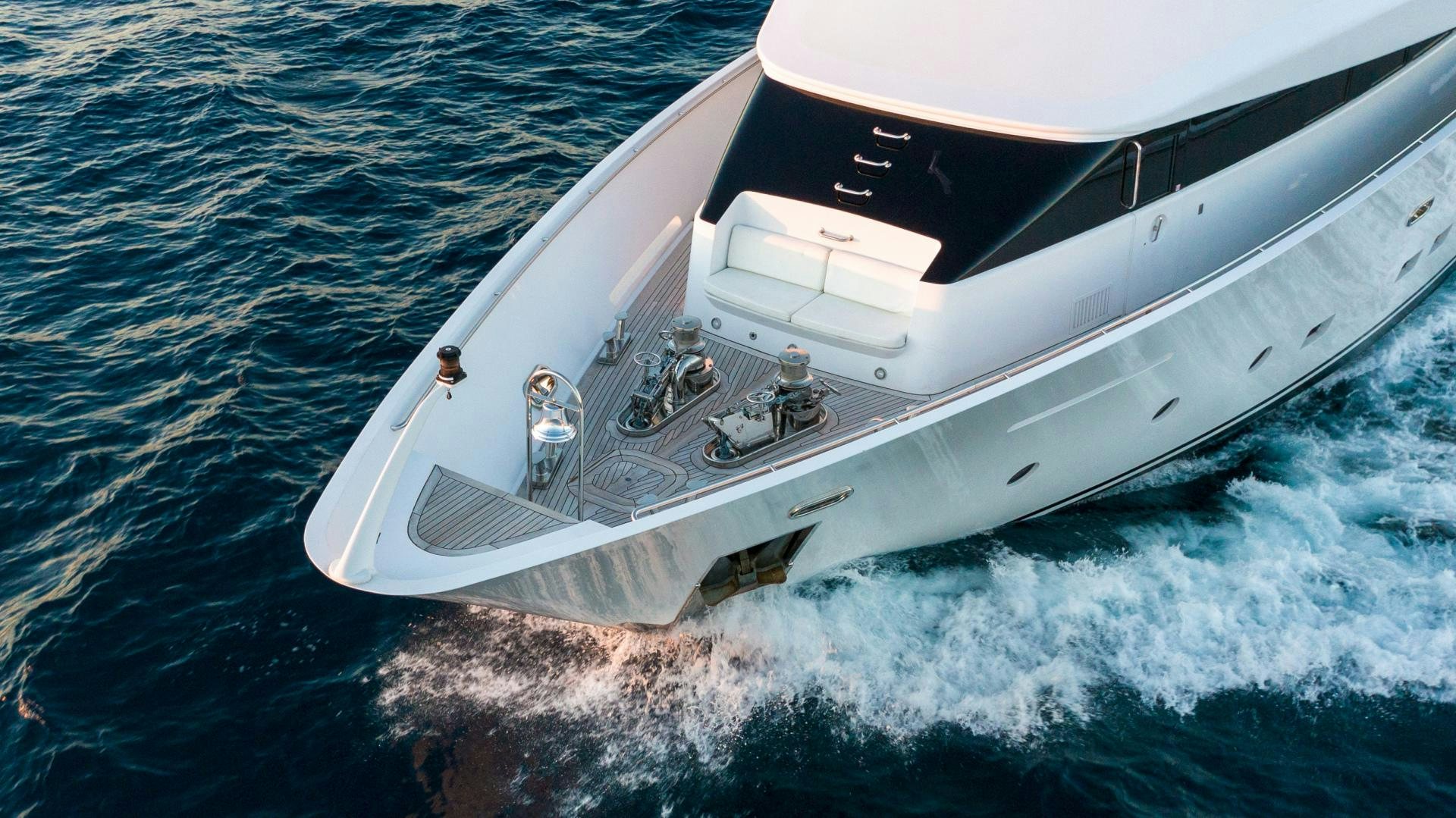 a boat on the water aboard THE PEARL Yacht for Sale