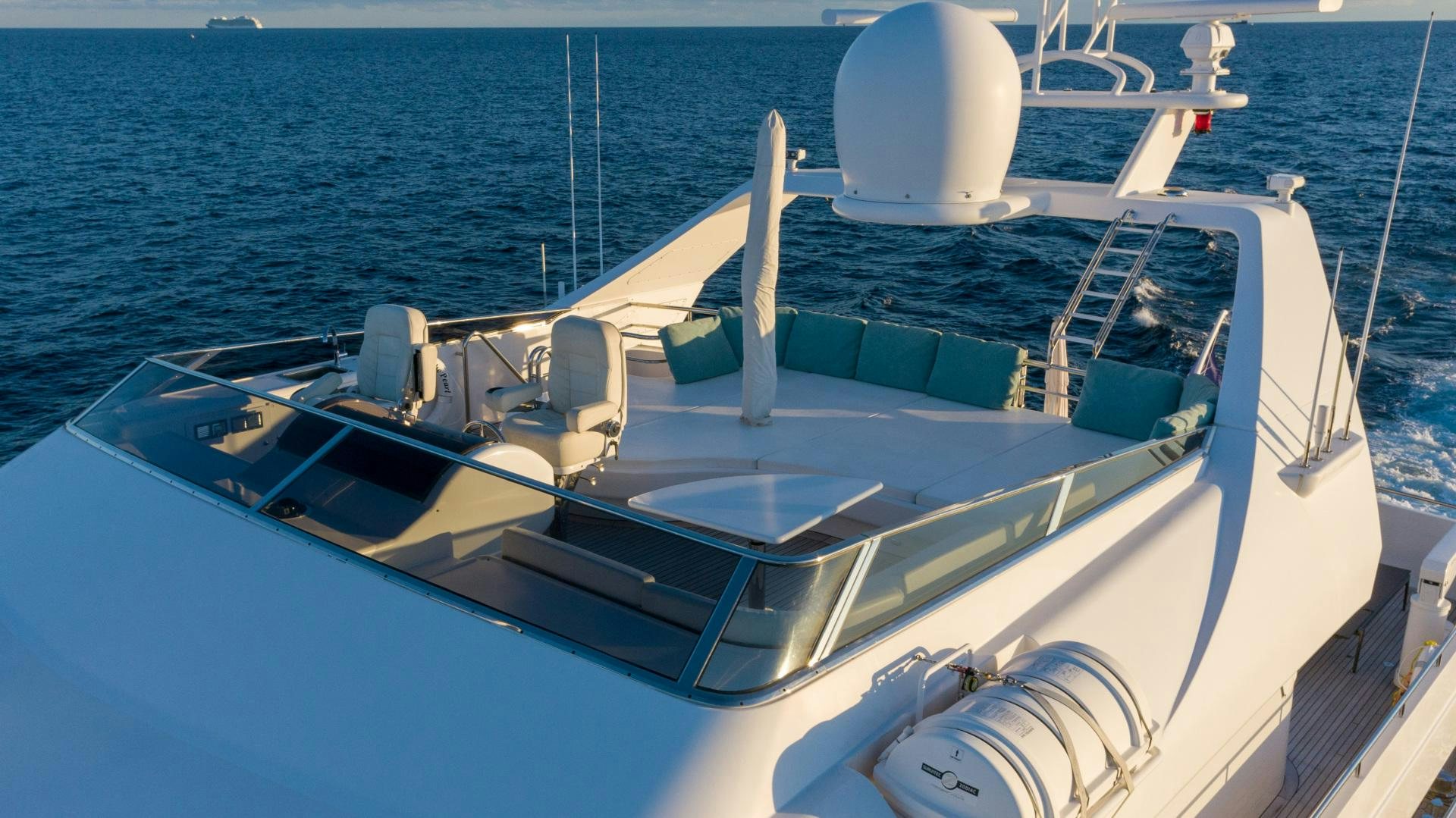 a boat on the water aboard THE PEARL Yacht for Sale