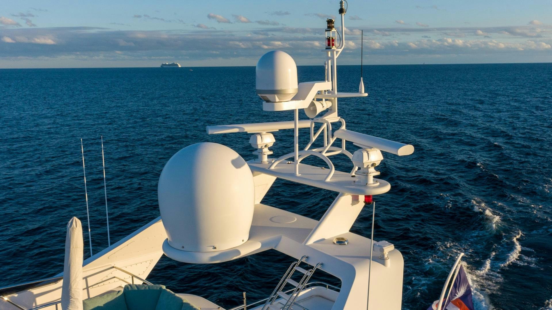 a boat on the water aboard THE PEARL Yacht for Sale