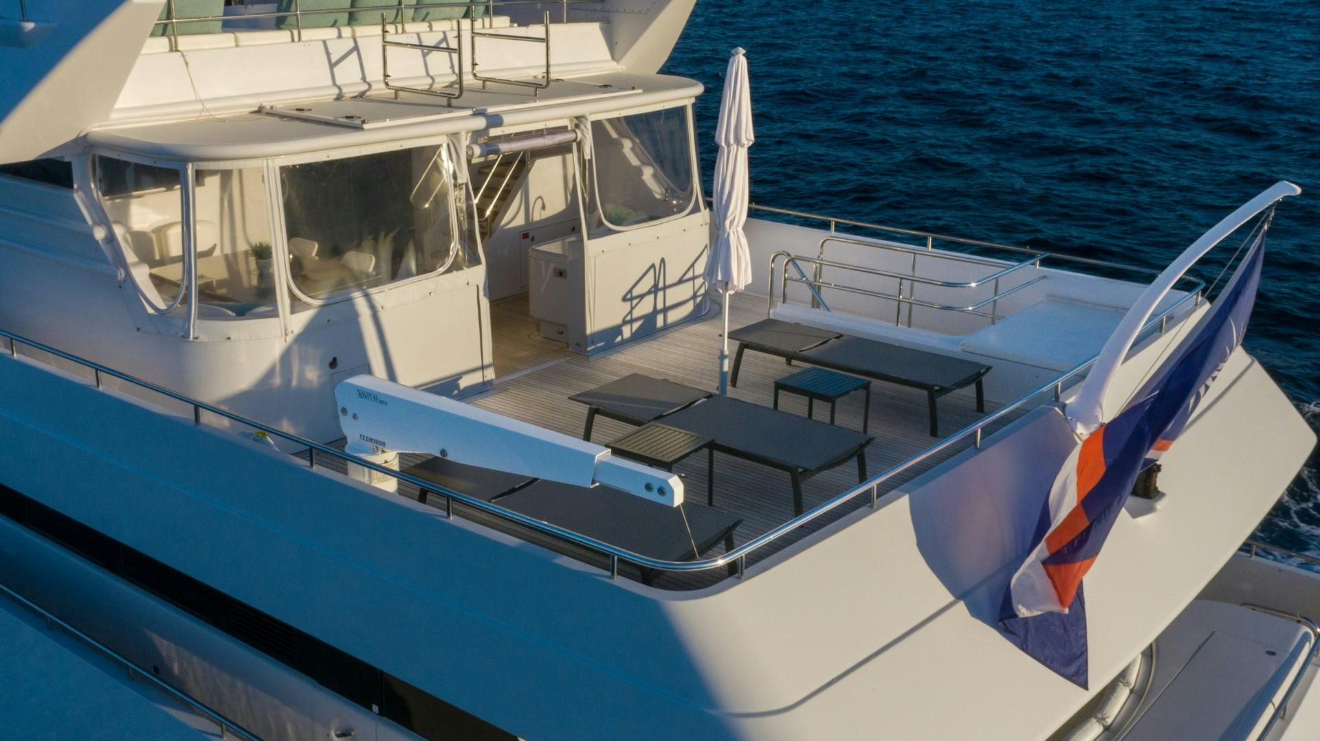 a boat on the water aboard THE PEARL Yacht for Sale