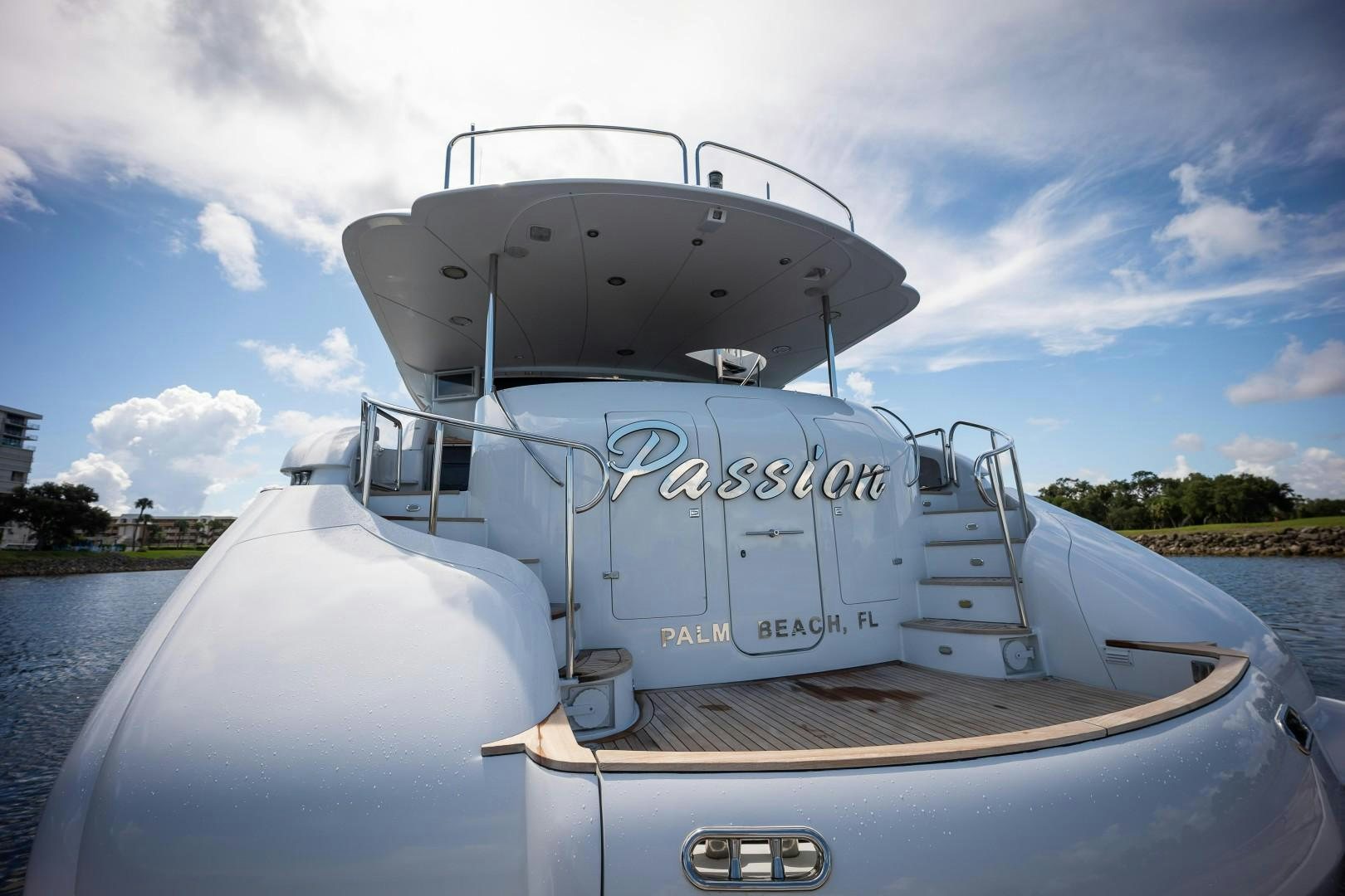 a boat on the water aboard PASSION Yacht for Sale