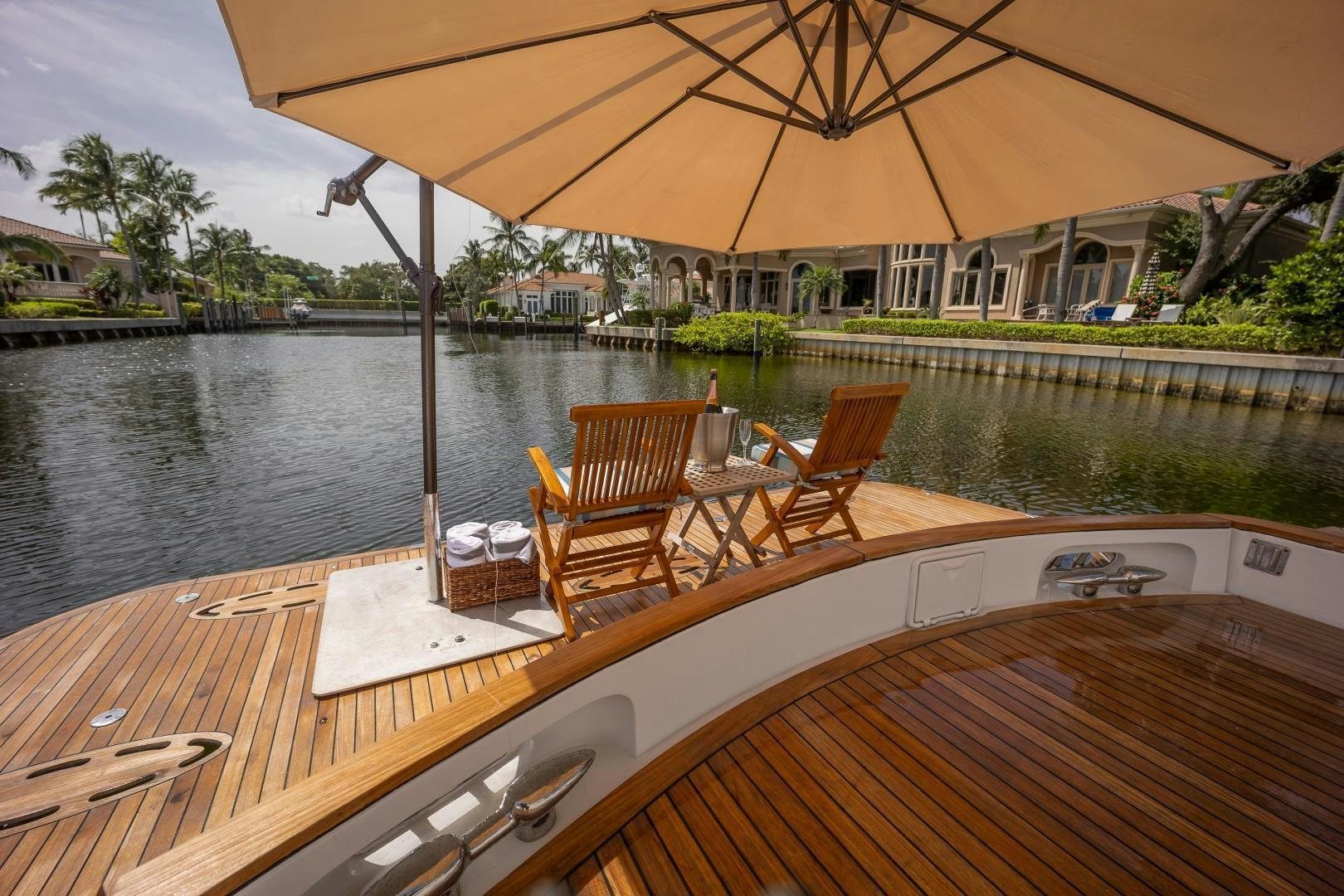 a boat on the water aboard PASSION Yacht for Sale