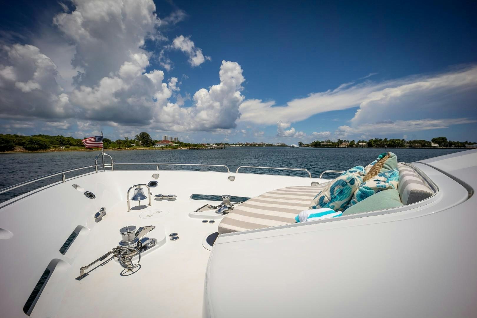a boat on the water aboard PASSION Yacht for Sale