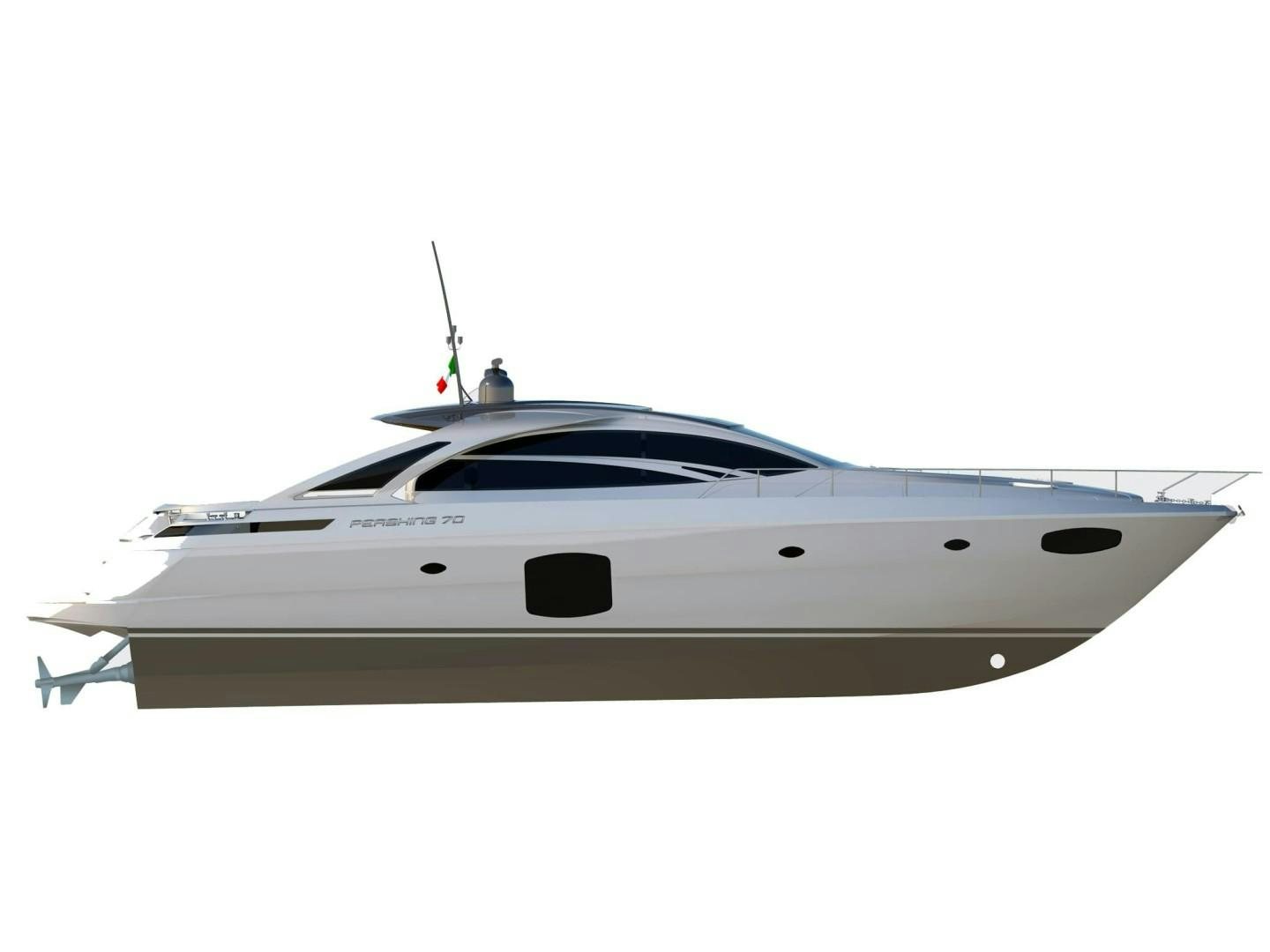 a white yacht with people on it aboard Q80 Yacht for Sale