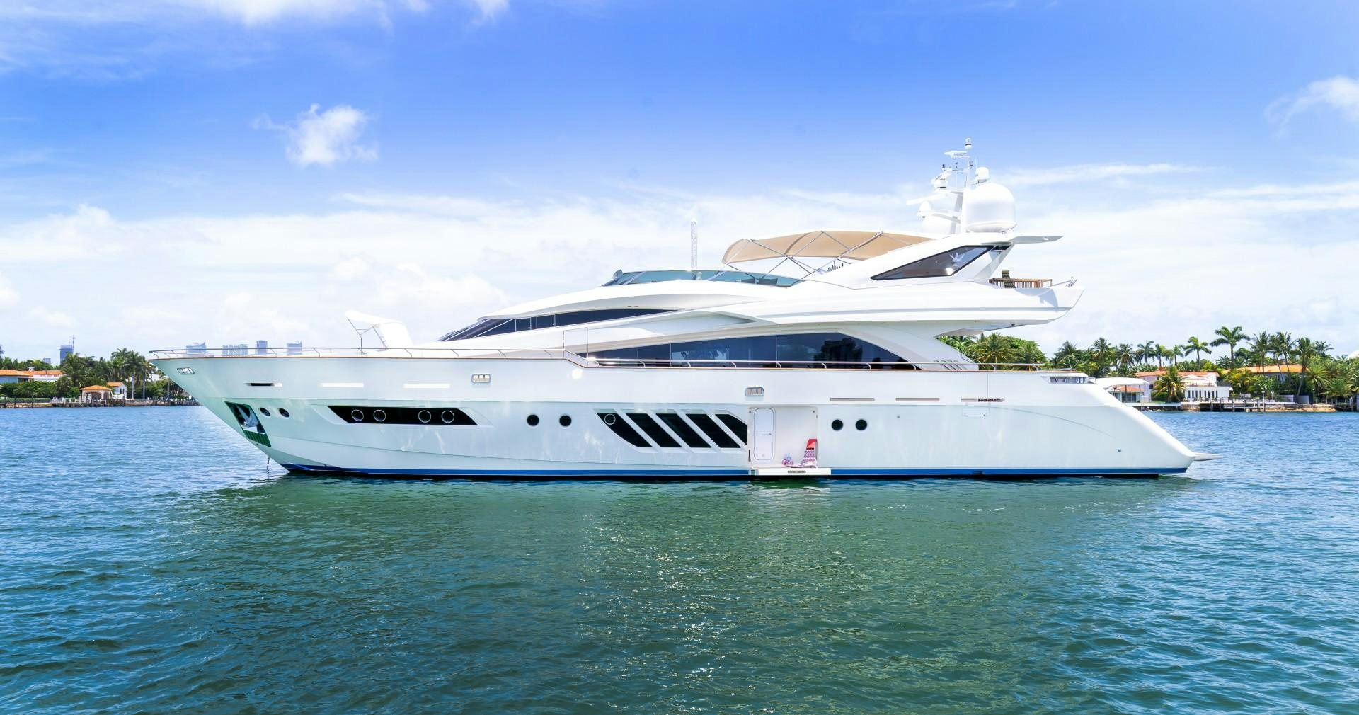 a white yacht in the water aboard CASUAL Yacht for Sale