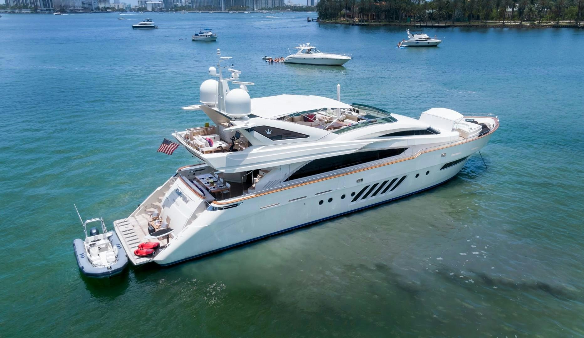 a boat in the water aboard CASUAL Yacht for Sale