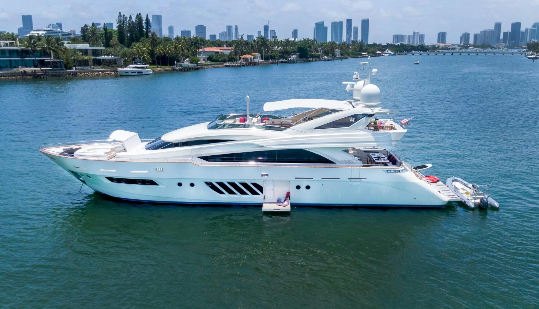 a yacht on the water aboard CASUAL Yacht for Sale