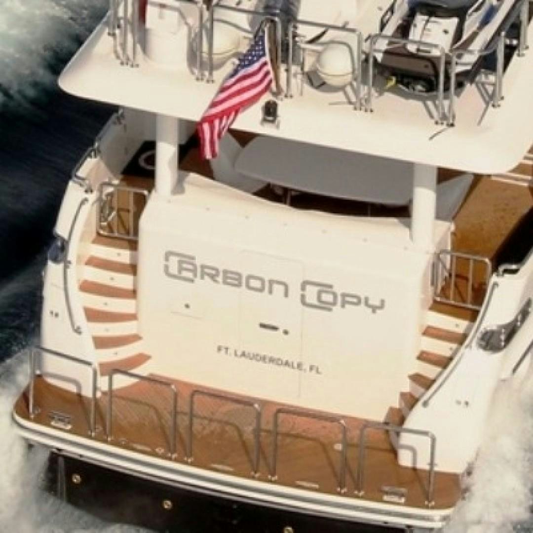 a model of a ship aboard CARBON COPY Yacht for Sale