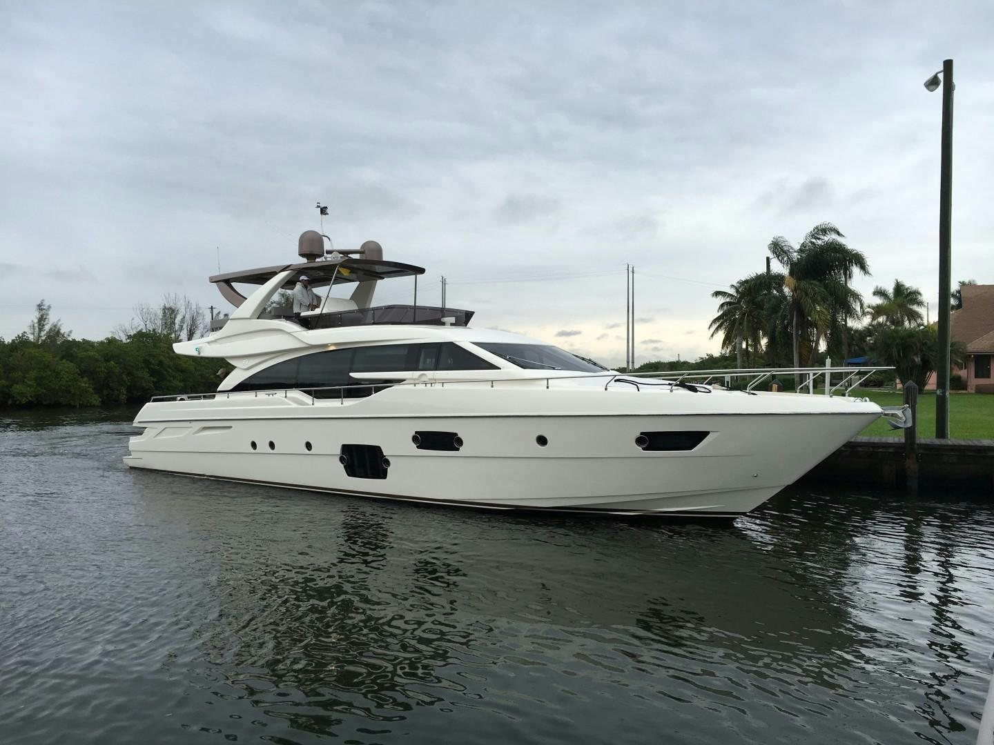 a white yacht on the water aboard BLUE ABALONE Yacht for Sale