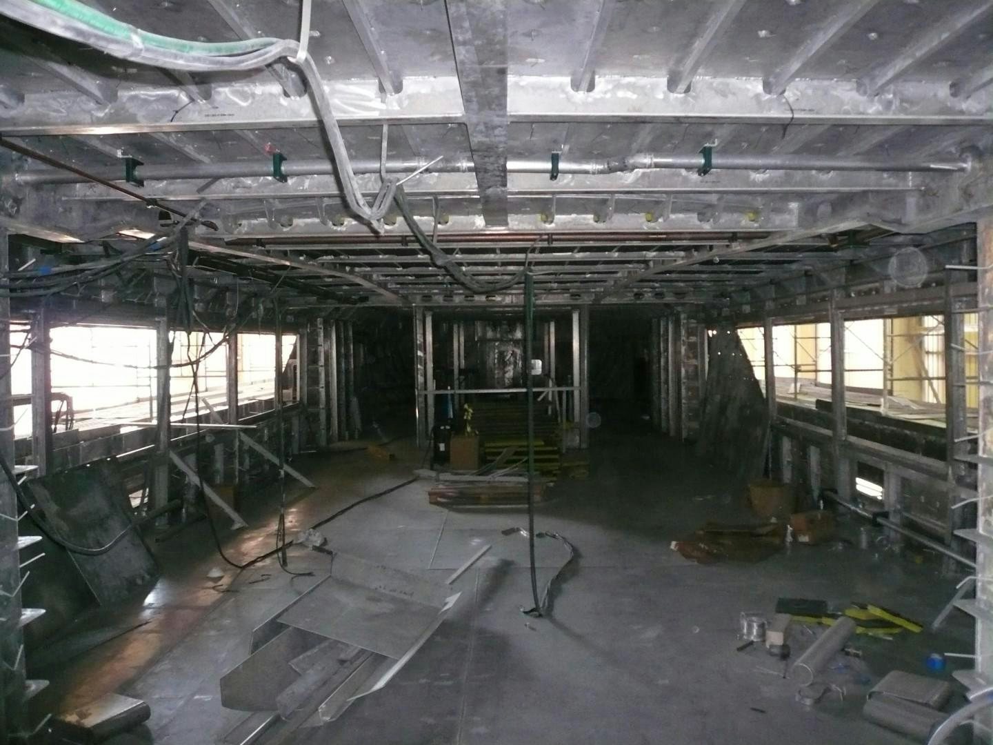 a room with a lot of tools aboard T 056 UNDER CONSTRUCTION Yacht for Sale