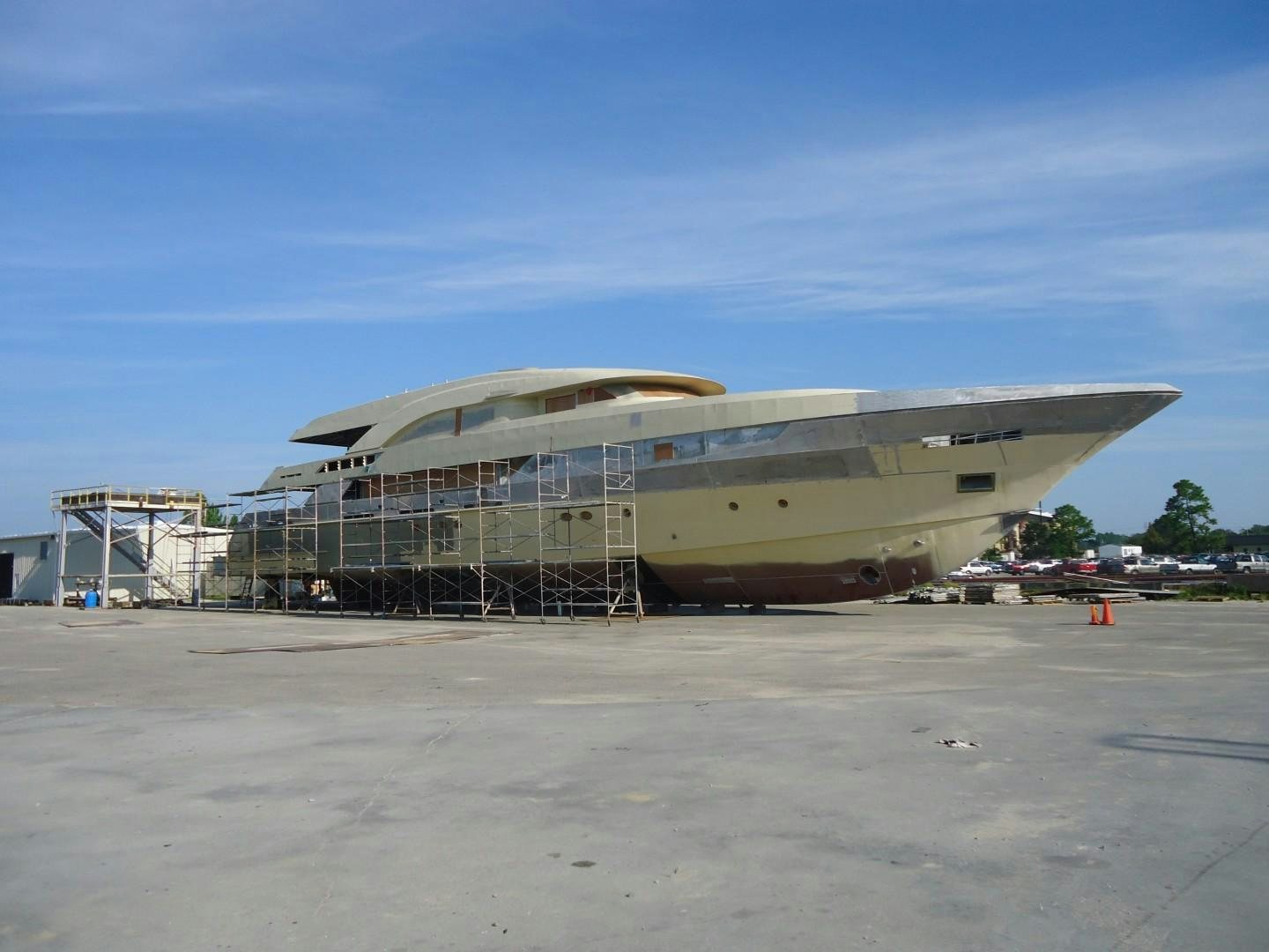 a large building with a dome roof aboard T 056 UNDER CONSTRUCTION Yacht for Sale