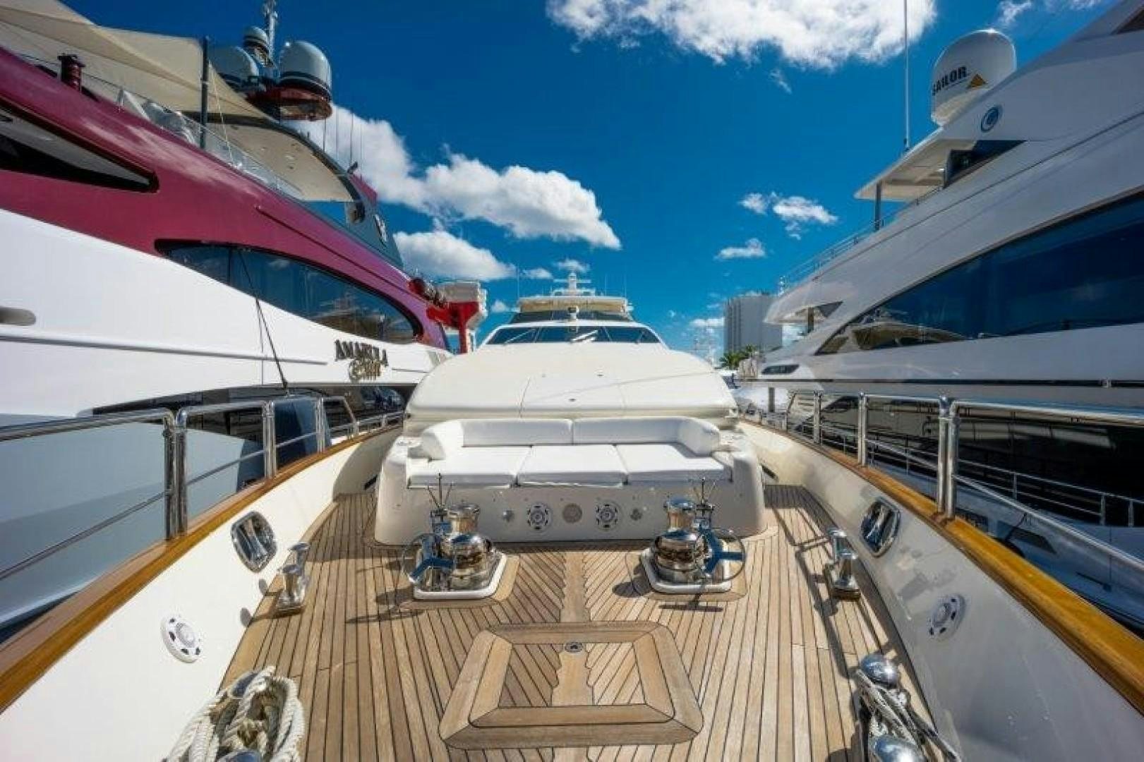 a group of boats on a ship aboard NYHAVEN Yacht for Sale