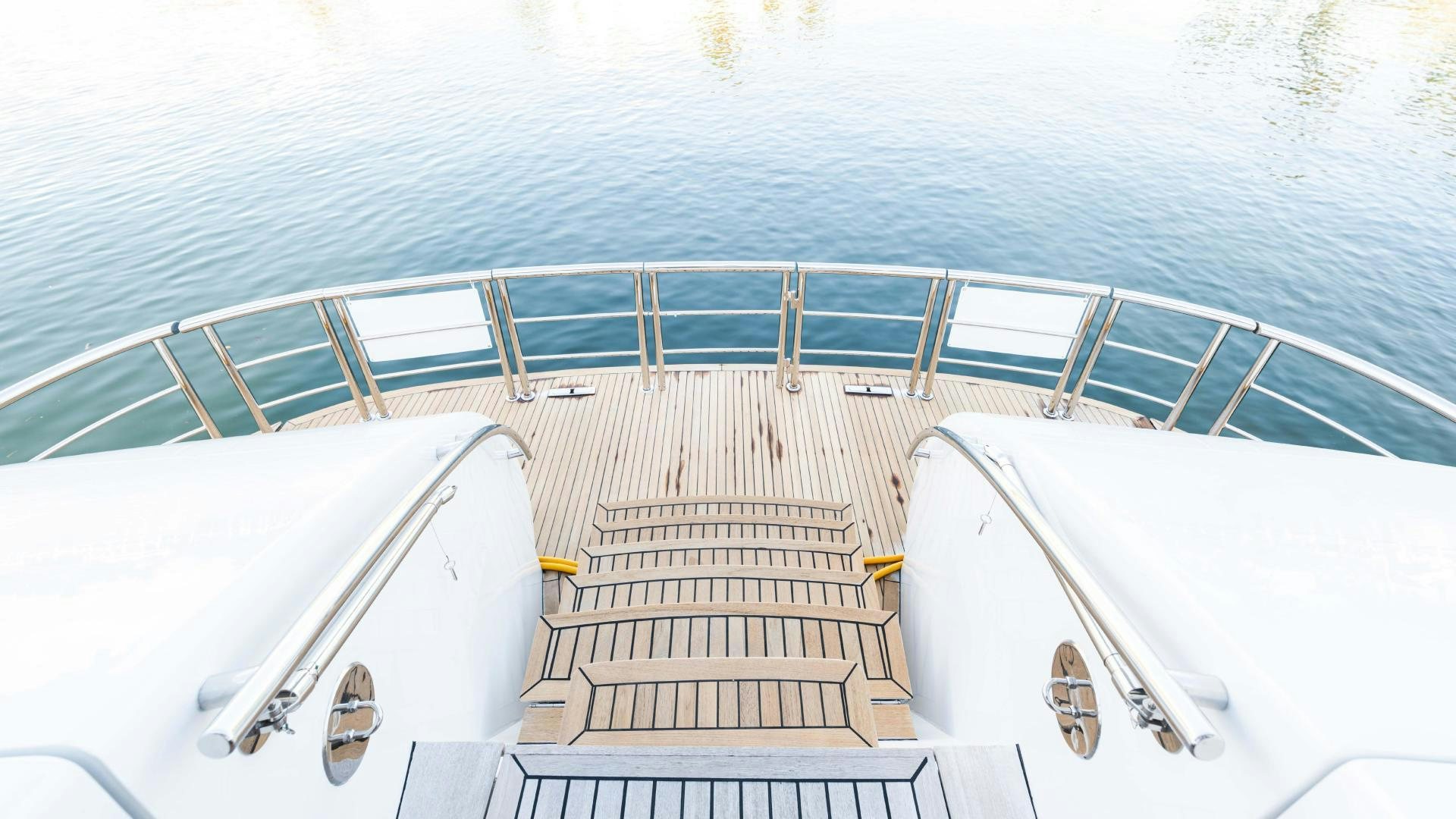 a boat on the water aboard SEA ALICE I Yacht for Sale