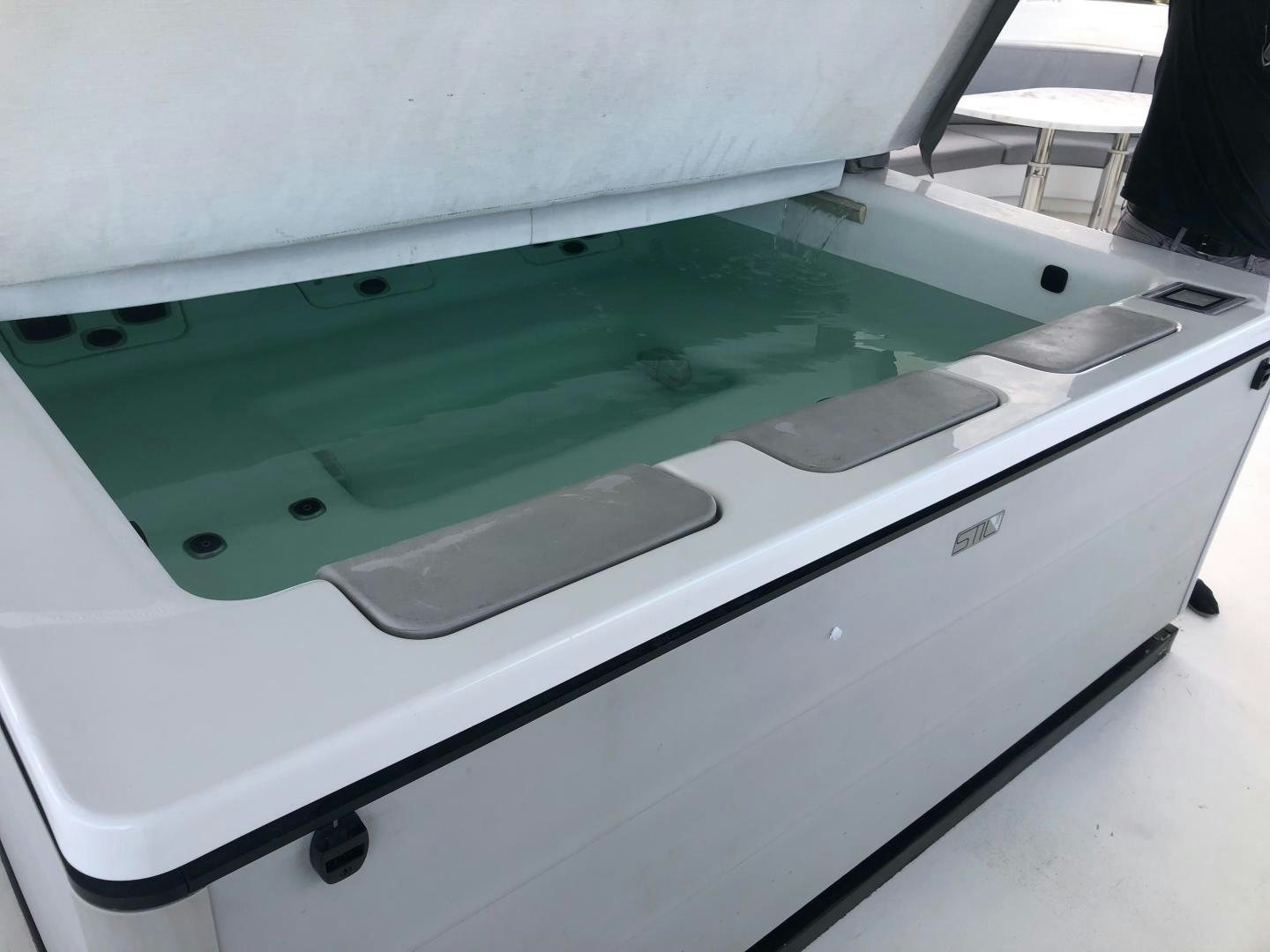 a close-up of a machine aboard NIRVANA Yacht for Sale