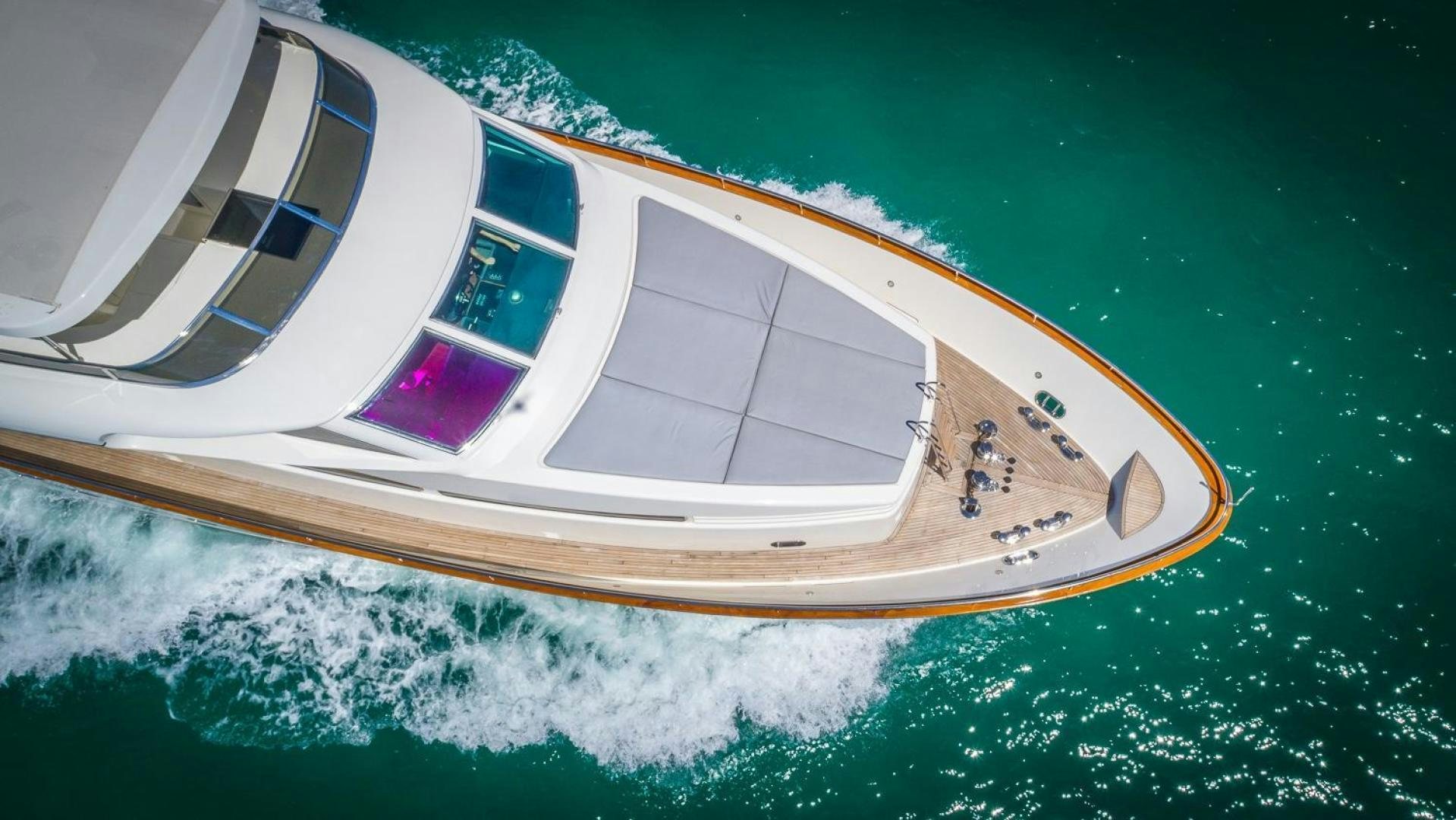 a boat on the water aboard NIRVANA Yacht for Sale