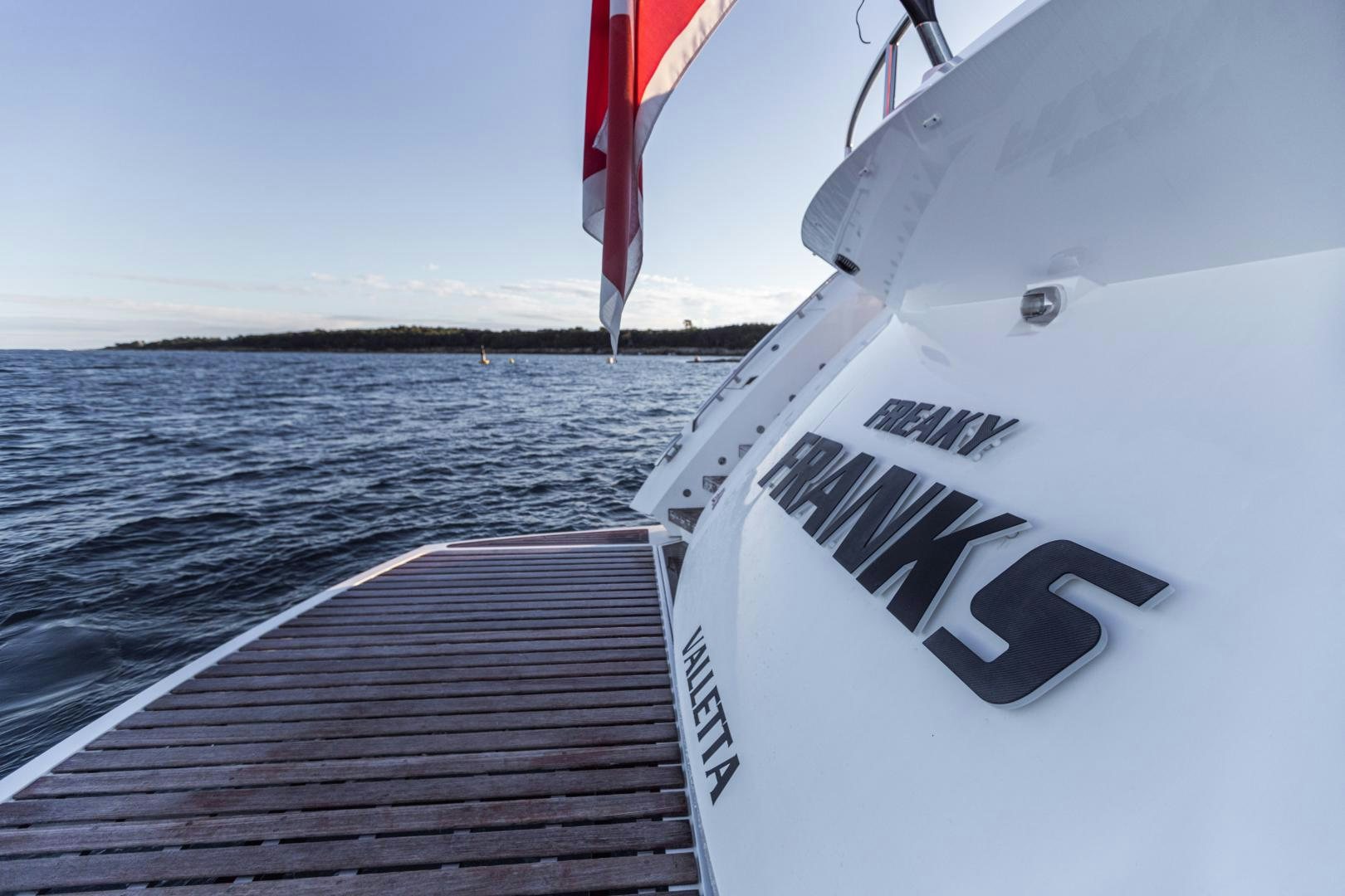 a boat on the water aboard FREAKY FRANKS Yacht for Sale