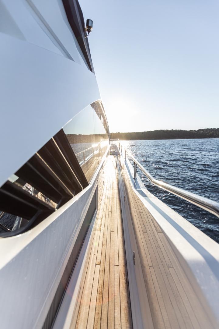 a boat on the water aboard FREAKY FRANKS Yacht for Sale