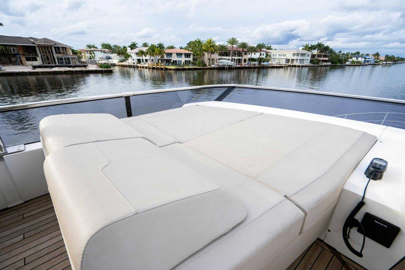 a boat on the water aboard BLIND DATE Yacht for Sale