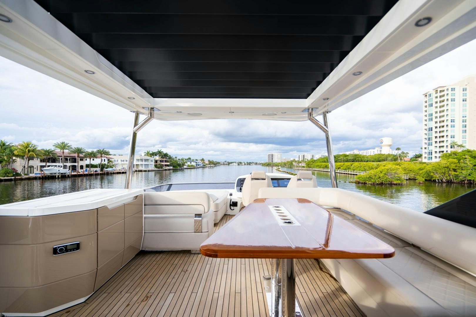 a boat on the water aboard BLIND DATE Yacht for Sale